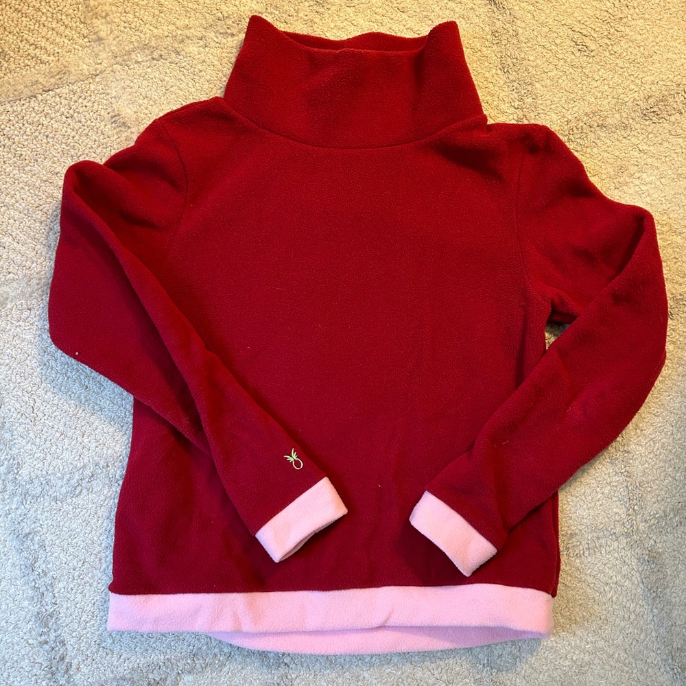 Dudley Stephens red and pink sweatshirt size medium